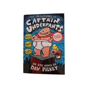 The Adventures of Captain Underpants - Paperback By Pilkey, Dav -VERY GOOD 21pgs